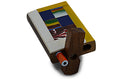 Load image into Gallery viewer, Handmade Wooden Abstract Tiles Dugout w/ One Hitter by India Art Collection | Buddy Brandz
