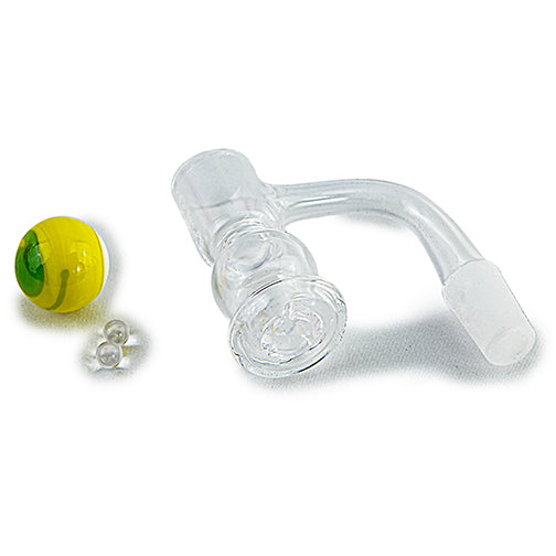 Space King Fully Fused Round Belly Terp Slurper by Space King - view 3 | Buddy Brandz