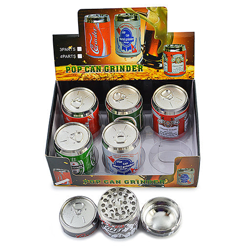 Novelty Grinder - Beer Can (2") by n/a | Buddy Brandz | Buddy Brandz