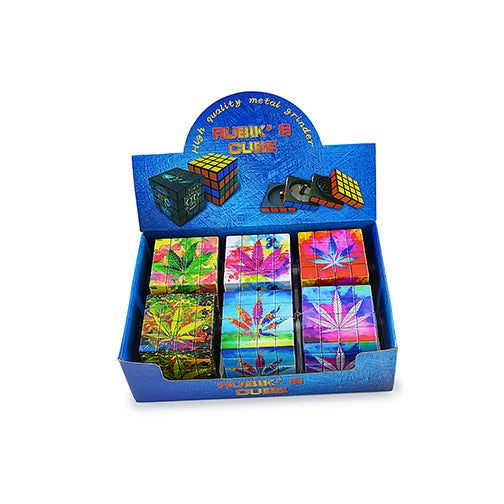 Novelty Grinder - Rubik Leaf (2") by n/a - view 3 | Buddy Brandz