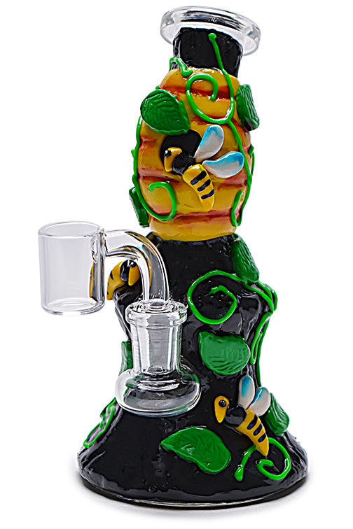 Clay Bee Honeycomb Rig by Buddy Brandz | Buddy Brandz