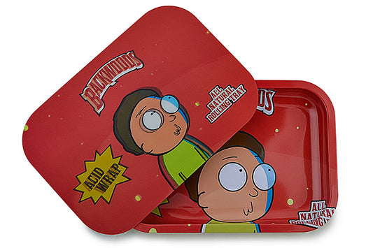 3D Holographic Metal Rolling Tray w/ Magnetic Lid (Design B58) by BDD Wholesale | Buddy Brandz | Buddy Brandz