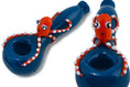 Load image into Gallery viewer, Colorful Octopus Glass Pipe by FC - view 6 | Buddy Brandz
