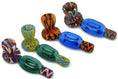 Load image into Gallery viewer, Wig Wag Barrel Tube Glass Pipe by FC | Buddy Brandz
