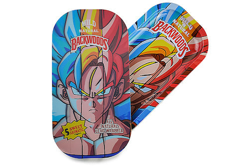 Slim 3D Holographic Metal Rolling Tray w/ Magnetic Lid by BDD Wholesale | Buddy Brandz