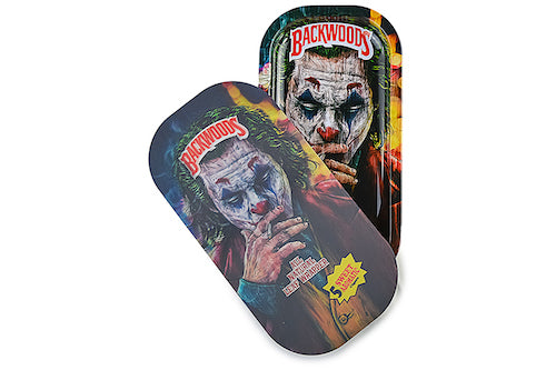 Slim 3D Holographic Metal Rolling Tray w/ Magnetic Lid by BDD Wholesale | Buddy Brandz