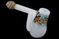 Load image into Gallery viewer, Wig Wag Milky Colored Glass Bubbler by FC - view 5 | Buddy Brandz
