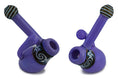 Load image into Gallery viewer, Wig Wag Milky Colored Glass Bubbler by FC - view 7 | Buddy Brandz
